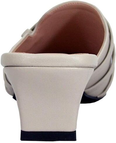 Peerage Claudia Women's Wide Width Squared Toe Casual Dress Mules in Saudi Arabia