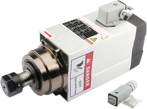 1.5KW ER20 المغزل تبريد الهواء 220V 380V مربع (1.5KW 380V مربع) in Saudi Arabia
