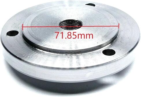 M14x1mm M14 المغزل الخيوط تشاك إدراج شفة دعم لوحة قاعدة محول K11-80 K12-80 K11-100 K12-100(K11-80 K12-80) in Saudi Arabia
