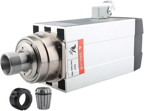 4.5KW ER32 المغزل محرك مربع تبريد الهواء 220V 380V 4 تحمل 18000 دورة في الدقيقة (4.5kw ER32 380V) in Saudi Arabia