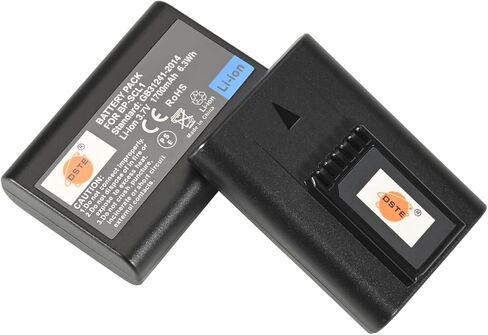 DSTE قطعتان BP-SCL1 بطارية ليثيوم أيون قابلة لإعادة الشحن وشاحن USB متوافق مع Leica MM، M9، M8، M9-P، ME/M-E، M9-M in Kuwait