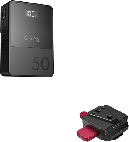 لوحة بطارية SMALLRIG VB50 وMini V Mount in Saudi Arabia