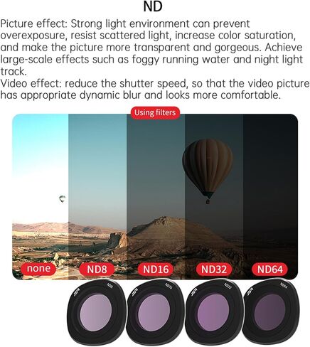 (4 عبوات) مجموعة مرشحات ND & CPL لـ DJI Neo 2، CPL ND8 ND16 ND32 متوافقة مع طائرة DJI Neo 2 بدون طيار، طقم فلتر صور زجاجي بصري، حماية العدسة، ملحقات الطائرة بدون طيار in Saudi Arabia