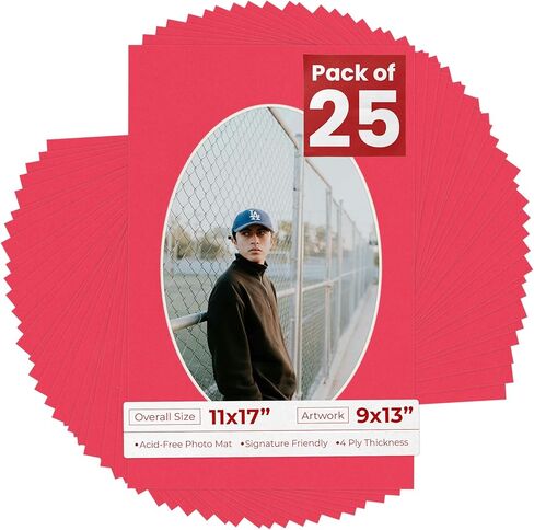 11x17 MAT Bevel Cut for 9x13 Photos - precut canvas canvas photo photo photo poard poster exply - حمض خالي in Kuwait