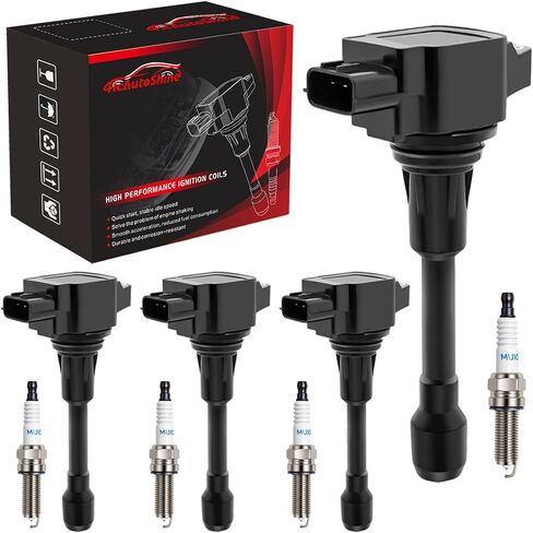 8 Pack Spark Plugs and Coil Packs Kit for 5.3 6.0 6.2 Compatible with Buick Cadillac Chevrolet GMC Hummer Escalade Express Savana 2500 5.3L 6.2L 6.0L 4.8L for 12570616 Replacement UF413 in Saudi Arabia