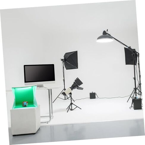 Veemoon 40 سم سطوع قابل للتعديل LED صندوق إضاءة للتصوير الفوتوغرافي خيمة مع 6 خلفيات ملونة محمولة صغيرة استوديو تصوير مكعب للمنتج والتصوير الفوتوغرافي للصور in Kuwait