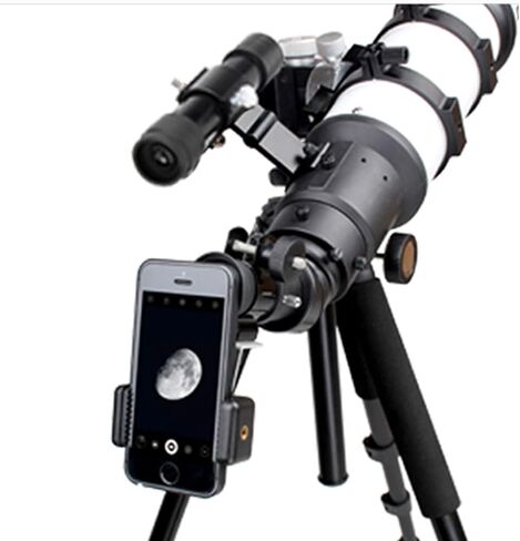 Monocular Telescope, 80mm Refractor with Tripod & Finder Scope Low Light, Long-Lasting Smartphone Adapter, Backpack and Moon Filter in Saudi Arabia