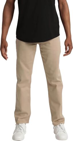 مثالي جين TPJ Mens Slim Sway Fit Denkhaki Pants in Kuwait