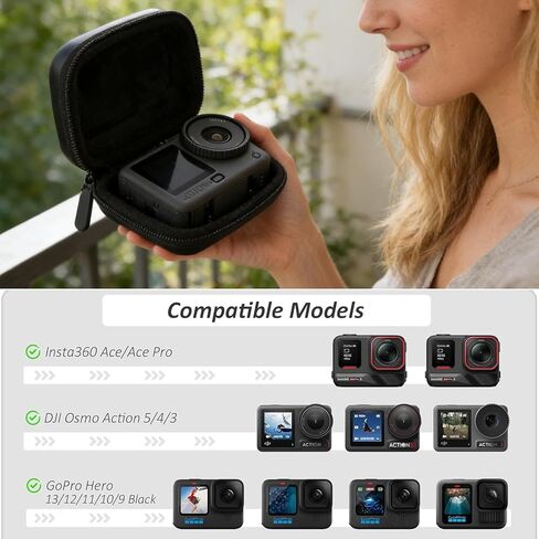 Portable Lightweight Camera Bag Waterproof - Compact Shockproof Multi-Pocket Camera Case for Mirrorless Camera in Saudi Arabia