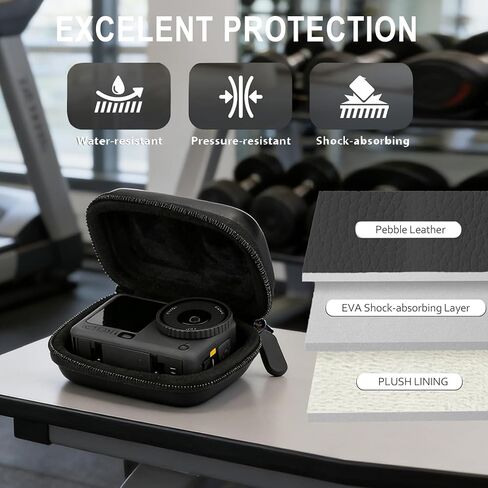 Portable Lightweight Camera Bag Waterproof - Compact Shockproof Multi-Pocket Camera Case for Mirrorless Camera in Saudi Arabia
