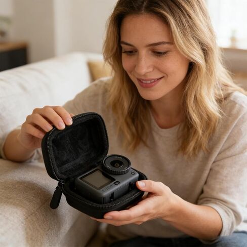 Portable Lightweight Camera Bag Waterproof - Compact Shockproof Multi-Pocket Camera Case for Mirrorless Camera in Saudi Arabia