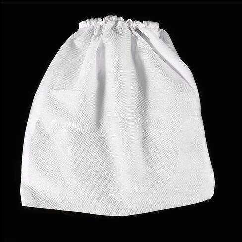 Vacuum Cleaner Bags, 10Packs Non-Woven Replacement Nail Art Dust Suction Collector Bags with Super Wide Elastic Band, Leak-Proof Reusable Bags Salon Tools in Saudi Arabia