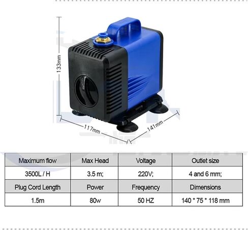 مغزل مبرد بالماء 1.5KW 220V + عاكس 1.5kw HS320 + مشبك 80 مم + مضخة مياه/أنبوب 5 متر + 7 قطعة ER11 in Saudi Arabia
