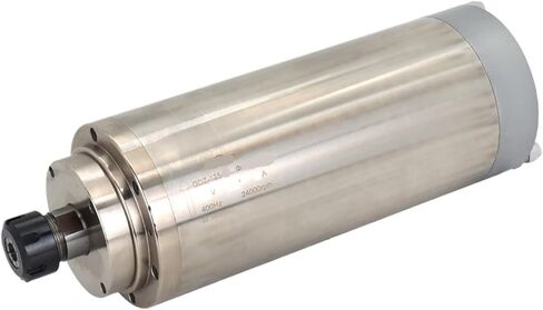 Water-cooled spindle GDZ-125 4.5KW 5.5KW 6KW ER25 380v 8A 220v 12A 24000rpm(4.5KW 220V 12A) in Saudi Arabia