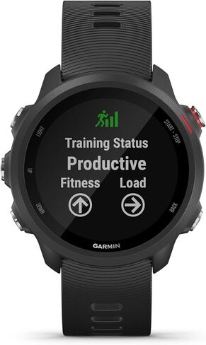 Garmin Forerunner 245 Music GPS Running Smartwatch, with Music and Running and Training Features, Black Band in Saudi Arabia
