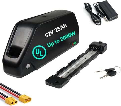 Execyc （UL مصدقة 48V /52Vebike Beterey W /Grade A الخلايا - حزمة بطارية ليثيوم أيون لـ 48volt 50W -1500W CONERSIN CONRESION KIT BAFANG in Saudi Arabia