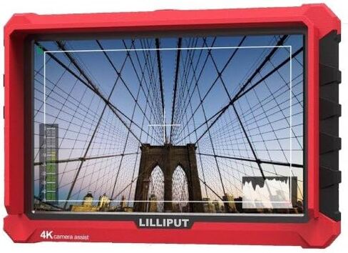 LILLIPUT 7 inch A7S 1920x1200 IPS On Camera Monitor with 4K HDMI Input Output Field Monitor for DSLR and Mirrorless Cameras with Free Gifts:Mini Magic Arm Mount + LP-E6 Plate+ 12V AC Adapter … in Saudi Arabia