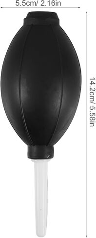 2Pcs Rubber Air Blower Bulbs Manual Dust for Camera Lens and Computer Keyboard Cleaning Tools with White Handle for Electronics Maintenance in Saudi Arabia