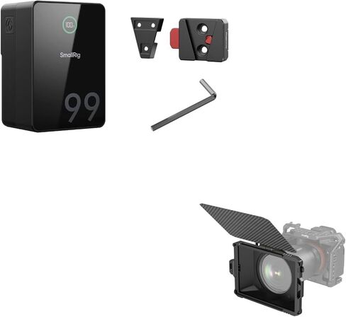 SMALLRIG V Mount Battery VB99 Pro + Mini Matte Box in Saudi Arabia