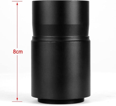 محول كاميرا تلسكوب 2 بوصة مع خيوط فلتر - إلى T2 لكاميرات SLRVDSLR - قم بتوصيل C Amera بالتلسكوب (الطول 8 سم) in Saudi Arabia