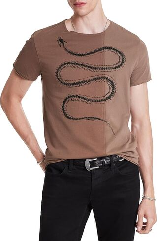 John Varvatos Men's Snake Bones Tee in Saudi Arabia