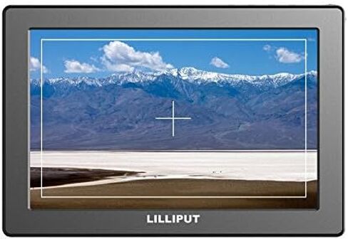شاشة كاميرا LILLIPUT مقاس 7 بوصات عالية الدقة A7 بدقة 1920 × 1200، دقة عالية الوضوح بالكامل، سطوع عالٍ 500cd/m²، تباين عالٍ 1000:1، ذروة، تكبير بكسل مع لوحة تثبيت على شكل حرف V in Saudi Arabia
