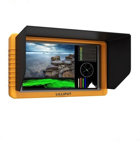 LILLIPUT Field Monitor Q5 5.5" FHD 1920x1080 SDI and HDMI Cross Conversion Camera-top Monitor IPS Metal Housing Screen for Camera Camcorder DSLR (5.5 inch) in Saudi Arabia