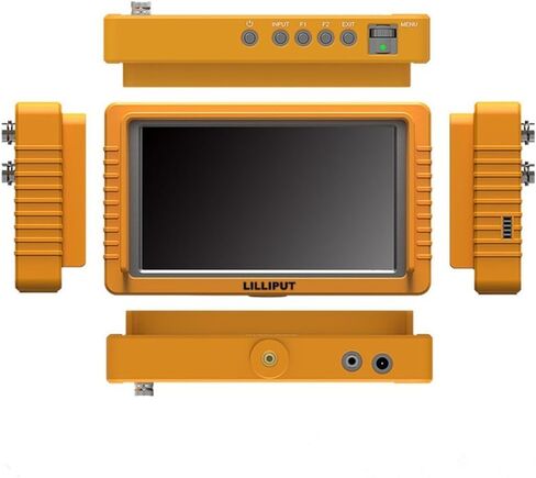 LILLIPUT Field Monitor Q5 5.5" FHD 1920x1080 SDI and HDMI Cross Conversion Camera-top Monitor IPS Metal Housing Screen for Camera Camcorder DSLR (5.5 inch) in Saudi Arabia