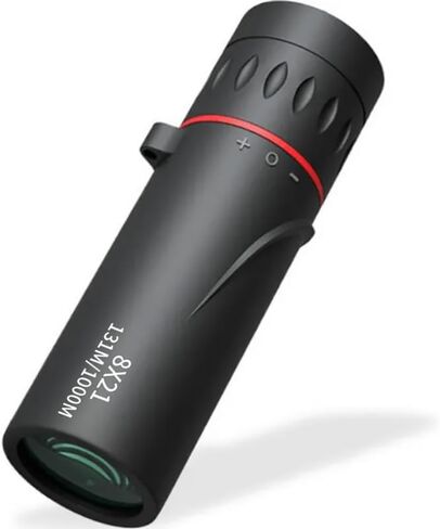 High Magnification Compact Monocular Telescope 8x21 Rubber Design for Hiking and Camping in Saudi Arabia
