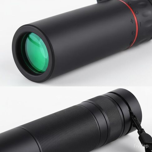 High Magnification Compact Monocular Telescope 8x21 Rubber Design for Hiking and Camping in Saudi Arabia