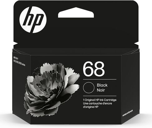 HP Original 68e Evomore High Livers Black / 68 Tri-Color Ink Castridges (2 pack) | Works Envy 6152e ، 6155e ، 6552e ، 6555e ، 6558e | C84QXTN in Kuwait