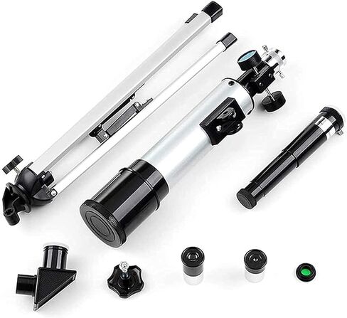 Ultra Hd, Beginner Astronomy Telescope,50mm Aperture 400mm AZ Mount Astronomical Refracting Telescope,with Tripod & Finder Scope, in Saudi Arabia