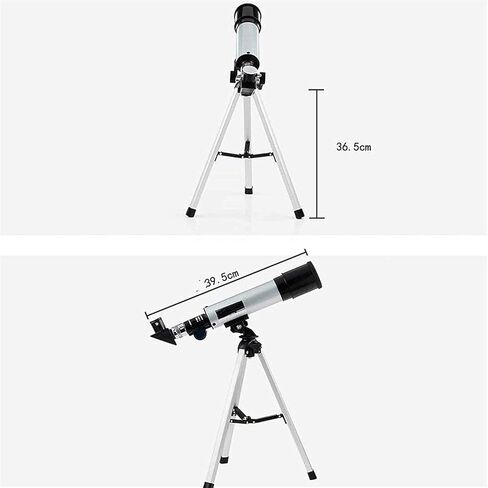 Ultra Hd, Beginner Astronomy Telescope,50mm Aperture 400mm AZ Mount Astronomical Refracting Telescope,with Tripod & Finder Scope, in Saudi Arabia