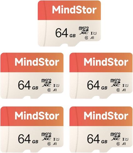 64GB Micro SDXC Memory Card, 90MB/s Read, U1, A1, with Adapter in Saudi Arabia