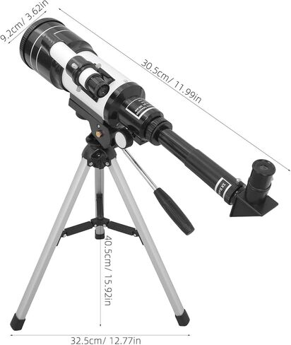 Lurrose Astronomical Telescope 70mm Aperture for Beginners with High-Definition Space Observation and Celestial for Educational Astronomy and Viewing in Saudi Arabia