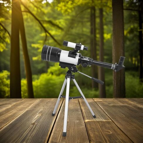 Lurrose Astronomical Telescope 70mm Aperture for Beginners with High-Definition Space Observation and Celestial for Educational Astronomy and Viewing in Saudi Arabia