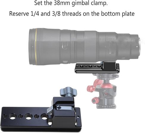 Camera Lens Foot Stand Quick Installation Board for Z 600mm F/6.3 S Mounting Base Plate Telephoto Replacement Foot in Saudi Arabia