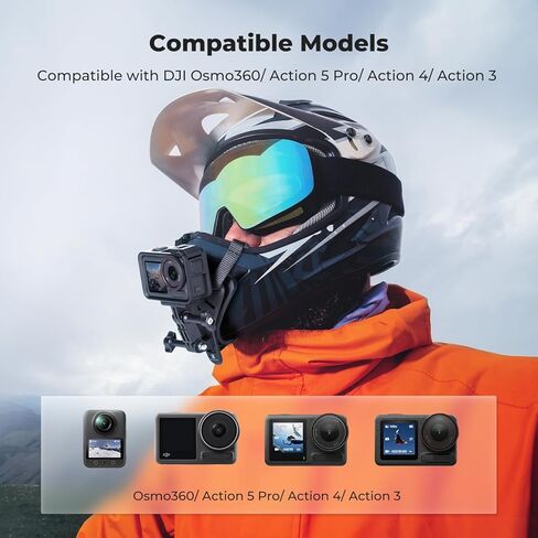 شاحن بطارية K&F CONCEPT OSMO 360، حافظة شاحن بطارية 3-Slot Action 5 Pro متوافقة مع كاميرا DJI OSMO Action 5 Pro، Action 4، Action 3 in Kuwait