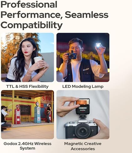 GODOX iT32 2.4G TTL Camera Flash with 7.4V/900mAh Lithium Battery Support Magnetic X5 Wireless Flash Trigger,Full-Color Touchscreen,Built-in Diffuser&Reflector,1.5s Recycle Time,510 Full Power Flashes in Saudi Arabia