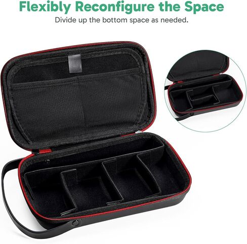 AKASO Camera Carrying Case for GoPro Hero 13 12 11 10 9, Insta360 X5 X4 X3 Ace Pro, DJI Action Osmo 360 Pocket 3, 360, EK7000/EK7000 Pro, Brave 4/4 Pro, Brave 7/7 LE and Other Action Cameras in Saudi Arabia