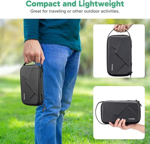 AKASO Camera Carrying Case for GoPro Hero 13 12 11 10 9, Insta360 X5 X4 X3 Ace Pro, DJI Action Osmo 360 Pocket 3, 360, EK7000/EK7000 Pro, Brave 4/4 Pro, Brave 7/7 LE and Other Action Cameras in Saudi Arabia