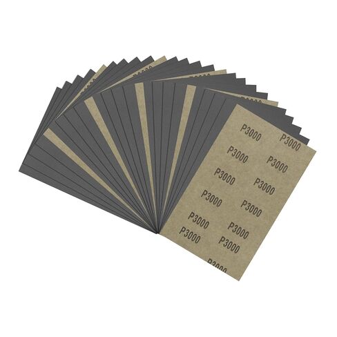 45pcs Sand Papers - [3.6 x 9 Inch x 1200 Grits] Sandpaper Sheets for Metal Auto Wood Polishing and Scratches Removing, Silicon Carbide Abrasive in Saudi Arabia