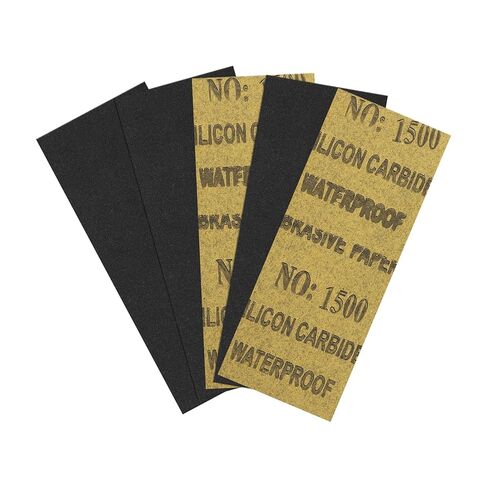 45pcs Sand Papers - [3.6 x 9 Inch x 1200 Grits] Sandpaper Sheets for Metal Auto Wood Polishing and Scratches Removing, Silicon Carbide Abrasive in Saudi Arabia