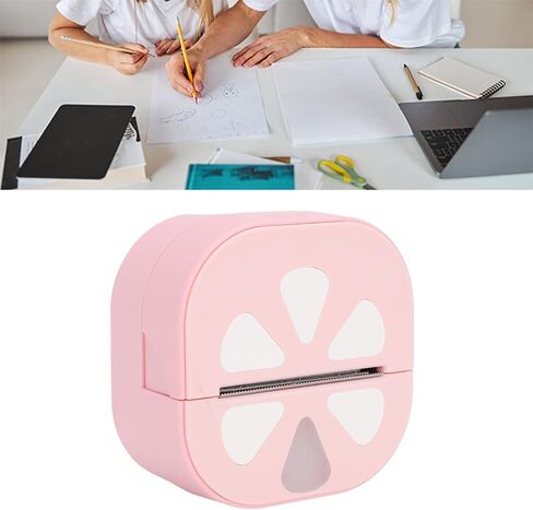 VBESTLIFE Sticker Printer, PrintPods Mini Printer, Bluetooth Portable Sticker Maker with 3 Rolls Film, App Control, for Girls, Children, Students in Saudi Arabia
