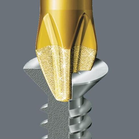 سلسلة Wera 1 871/1 DC مطلية بالألماس، رأس TORQ-SET 10 مم × محرك 1/4 بوصة in Saudi Arabia