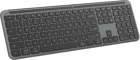 Logitech MK955 Signature Slim Wireless Keyboard and Mouse Combo, for Larger Hands, Quiet Typing and Clicking, Switch Across Three Devices, Bluetooth, Multi-OS, for Windows and Mac (Renewed) in Saudi Arabia