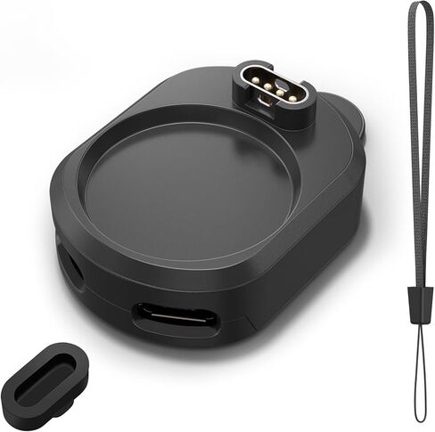 2 Pack Charger Adapter for Garmin Watch ، محطة شحن الكابلات المحمولة متوافقة مع Garmin Fenix ​​8 7 6 5 ، Forerunner 965 955 935 245 ، Venu 3S 2 قدم مربع ، غريزة ، حيوية 5 4 4S 3 ، الجسم الحي in Saudi Arabia