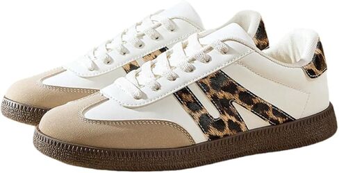 Women's Fashion Sneakers Comfortable Walking Shoes Casual Lace-Up Tennis Sneaker in Kuwait