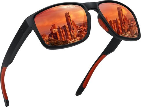 نظارات شمسية مستقطبة للرجال للرجال حماية الأشعة فوق البنفسجية غير القابلة للكسر على تشغيل نظارات شمس المشي لمسافات طويلة في الصيد in Kuwait