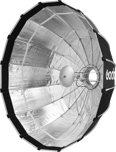 Godox S85T مظلة سريعة التحرير Softbox - 33.5 بوصة (85 سم) معدّل إضاءة قابل للطي على حامل Bowens للتصوير الفوتوغرافي للاستوديو والموقع، إعداد سريع ناعم حتى التفاف الضوء للصور والمنتجات والفيديو in Kuwait